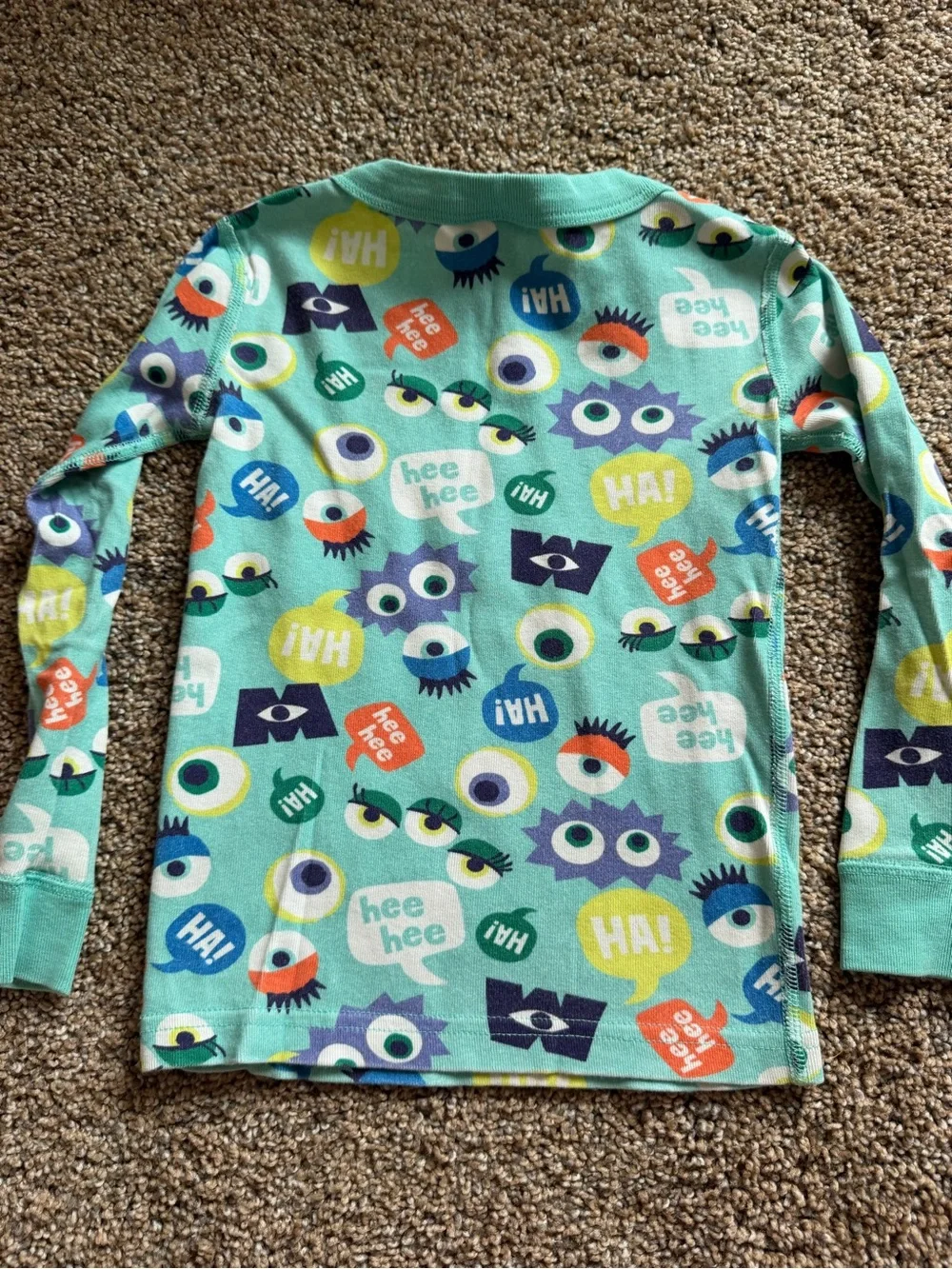 HANNA ANDERSSON Pixar Monsters Inc Pajama Set